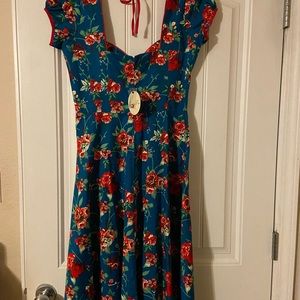 Women’s Lindy Bop Pin Up Dress NWT UK 12/US 8.